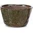 Vaso per bonsai verde rotondo di Bonsai - 63 x 63 x 37 mm