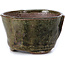 Pot à bonsaï rond vert par Bonsai - 63 x 63 x 37 mm
