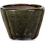 Round green bonsai pot by Bonsai - 63 x 63 x 45 mm