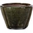 Vaso per bonsai verde rotondo di Bonsai - 63 x 63 x 45 mm