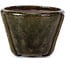 Vaso per bonsai verde rotondo di Bonsai - 63 x 63 x 45 mm