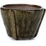 Vaso per bonsai verde rotondo di Bonsai - 63 x 63 x 45 mm