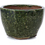 Pot à bonsaï rond vert par Bonsai - 67 x 67 x 45 mm