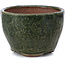 Maceta de bonsái verde redonda de Bonsai - 67 x 67 x 45 mm