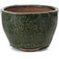 Vaso per bonsai verde rotondo di Bonsai - 67 x 67 x 45 mm