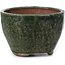 Round green bonsai pot by Bonsai - 67 x 67 x 45 mm