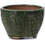 Vaso per bonsai verde rotondo di Bonsai - 67 x 67 x 45 mm