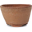 Pot à bonsaï rond marron par Bonsai - 65 x 65 x 35 mm