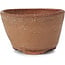 Vaso per bonsai rotondo marrone di Bonsai - 65 x 65 x 35 mm