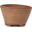 Round brown bonsai pot by Bonsai - 65 x 65 x 35 mm