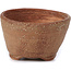Round brown bonsai pot by Bonsai - 65 x 65 x 35 mm