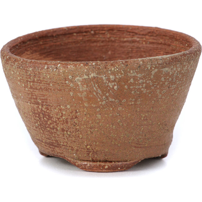 Round brown bonsai pot by Bonsai - 65 x 65 x 35 mm