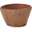 Round brown bonsai pot by Bonsai - 65 x 65 x 35 mm