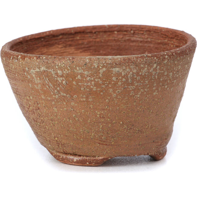 Vaso per bonsai rotondo marrone di Bonsai - 65 x 65 x 35 mm