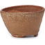 Pot à bonsaï rond marron par Bonsai - 65 x 65 x 35 mm