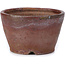 Pot à bonsaï rond marron par Bonsai - 67 x 67 x 43 mm