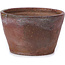 Pot à bonsaï rond marron par Bonsai - 67 x 67 x 43 mm