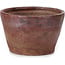 Vaso per bonsai rotondo marrone di Bonsai - 67 x 67 x 43 mm