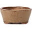 Vaso per bonsai rotondo beige di Bonsai - 77 x 73 x 33 mm