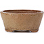 Round beige bonsai pot by Bonsai - 77 x 73 x 33 mm