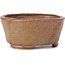 Runde beige Bonsaischale von Bonsai - 77 x 73 x 33 mm