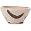 Vaso per bonsai rotondo beige di Bonsai - 69 x 69 x 35 mm