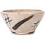 Vaso per bonsai rotondo beige di Bonsai - 69 x 69 x 35 mm