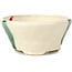 Vaso per bonsai rotondo beige di Bonsai - 88 x 88 x 40 mm