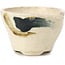 Vaso per bonsai rotondo beige di Bonsai - 65 x 65 x 45 mm