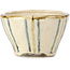 Pot à bonsaï rond beige par Bonsai - 65 x 65 x 40 mm