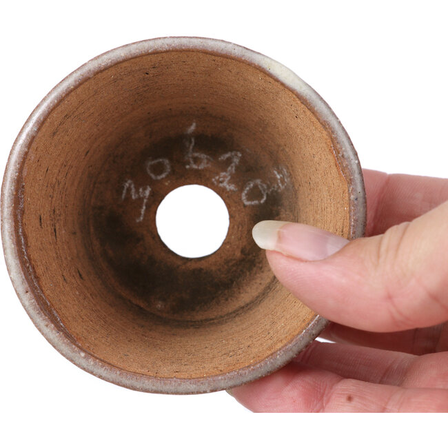 Pot à bonsaï rond lilas par Bonsai - 74 x 74 x 40 mm