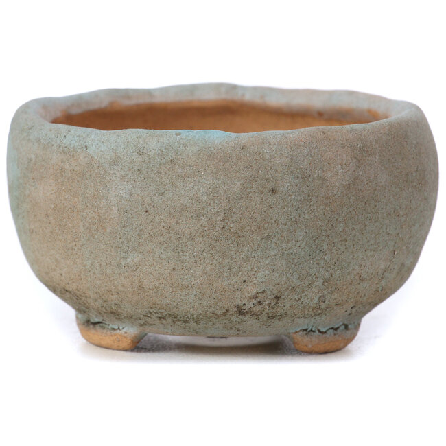 Runde blaue Bonsaischale von Bonsai - 70 x 70 x 36 mm