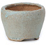 Pot à bonsaï rond bleu par Bonsai - 57 x 57 x 40 mm