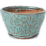 Round blue bonsai pot by Bonsai - 72 x 72 x 40 mm