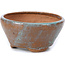 Pot à bonsaï rond bleu par Bonsai - 75 x 75 x 36 mm