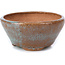 Round blue bonsai pot by Bonsai - 75 x 75 x 36 mm