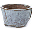 Round blue bonsai pot by Bonsai - 58 x 58 x 35 mm