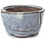 Vaso per bonsai rotondo blu di Bonsai - 58 x 58 x 35 mm