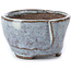 Round blue bonsai pot by Bonsai - 58 x 58 x 35 mm