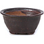 Pot à bonsaï rond marron par Bonsai - 76 x 76 x 43 mm