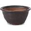 Ronde bruine bonsaipot van Bonsai - 76 x 76 x 43 mm