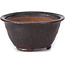 Ronde bruine bonsaipot van Bonsai - 76 x 76 x 43 mm