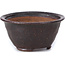 Round brown bonsai pot by Bonsai - 76 x 76 x 43 mm