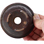 Runde braune Bonsaischale von Bonsai - 76 x 76 x 43 mm