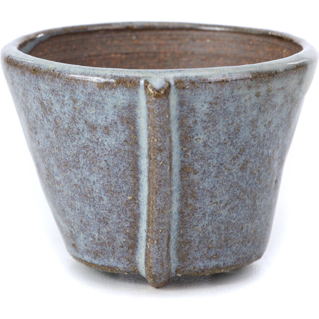 Round blue bonsai pot by Bonsai - 65 x 65 x 45 mm