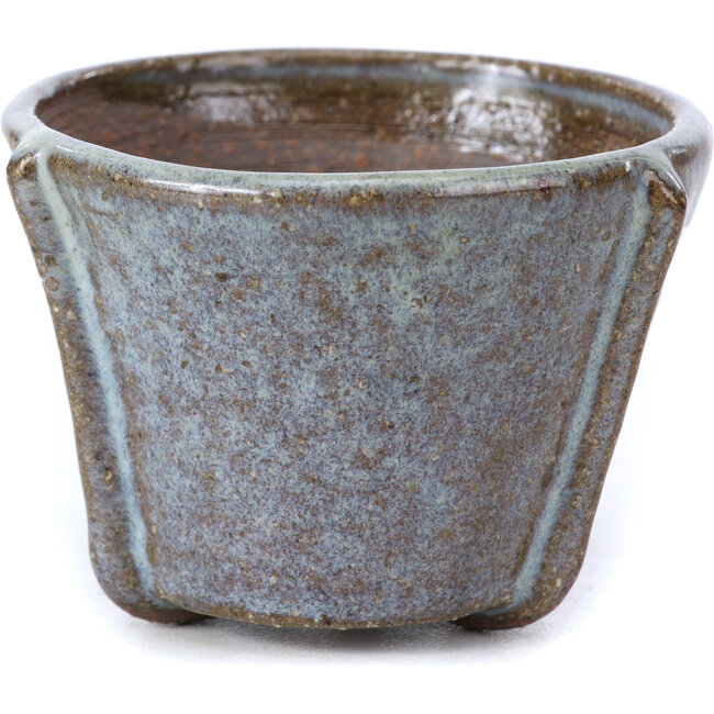 Pot à bonsaï rond bleu par Bonsai - 65 x 65 x 45 mm