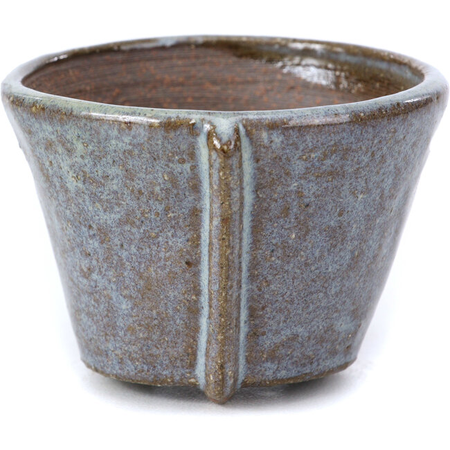 Runde blaue Bonsaischale von Bonsai - 65 x 65 x 45 mm