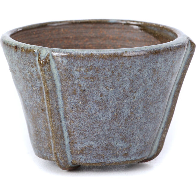Round blue bonsai pot by Bonsai - 65 x 65 x 45 mm