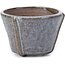 Round blue bonsai pot by Bonsai - 65 x 65 x 45 mm