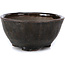 Round brown bonsai pot by Bonsai - 74 x 74 x 37 mm